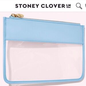 NWT Stoney Clover Ln Light Blue Pouch (Periwinkle)